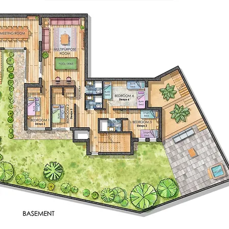 ヴィラ Retreat Villa, Hot Tub, Bbq, Max 38 Ppl *
